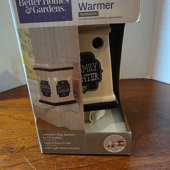 BETTER HOMES & GARDENS INSPIRATION FRAGRANCE WARMER LOVE FRIENDS LAUGHTER - Picture 2 of 4